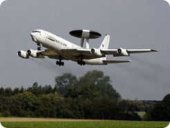 Start metingen geluidsoverlast Awacs-vliegtuigen